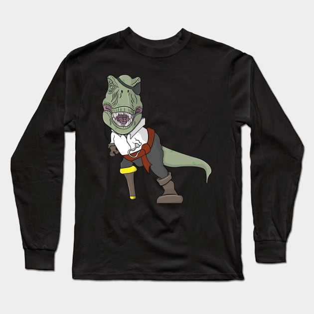 Rex the ravager Long Sleeve T-Shirt by JP